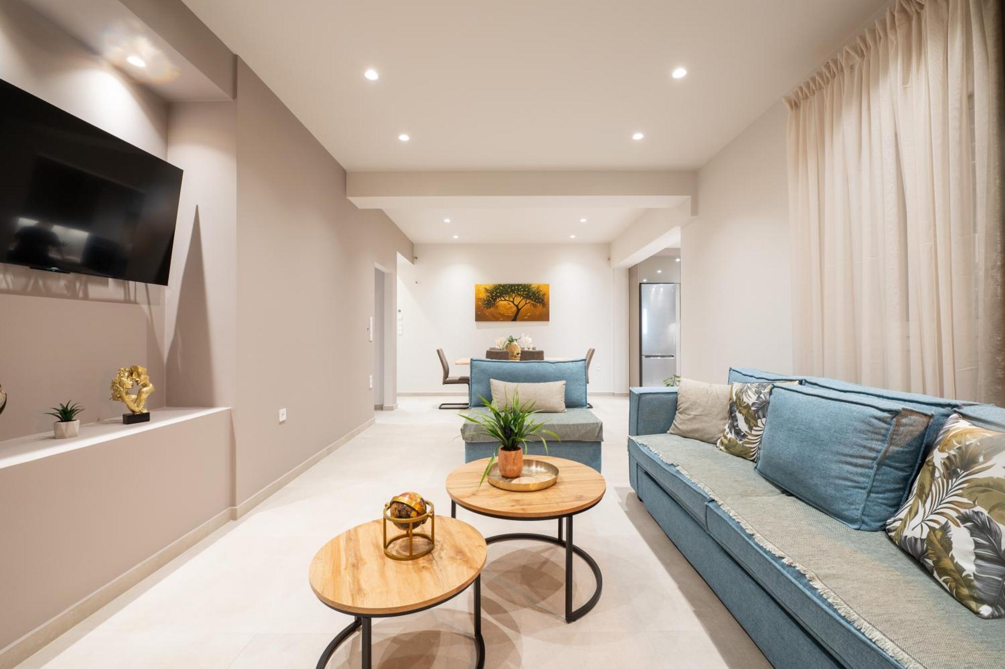 Thea Seaview Luxury Living Villa กาลามาตา ภายนอก รูปภาพ